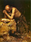 Teodor Axentowicz The Anchorite oil